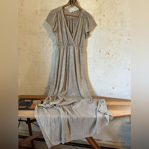 Baltic Born Metallic Maxi Dress